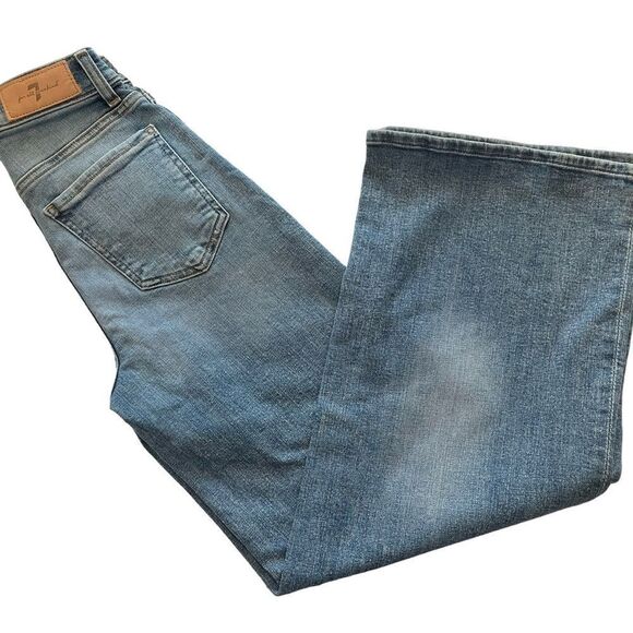 7 FOR ALL MANKIND LUX VINTAGE CROPPED JO, size 24 - Picture 1 of 12